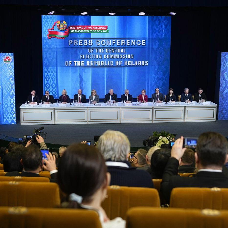 Belarus opposition and Western leaders reject election result that extends strongman's rule